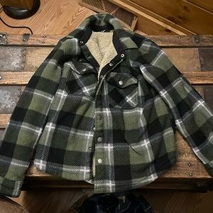 Eddie Bauer boys flannel fleece